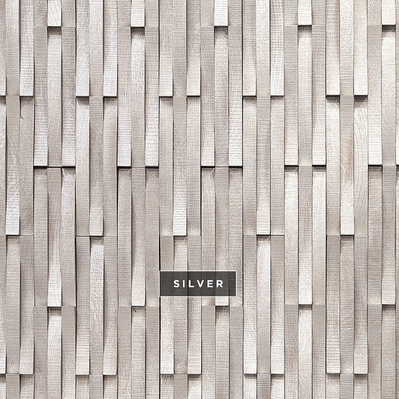 DuChateau - Krescent Wall Coverings - Silver