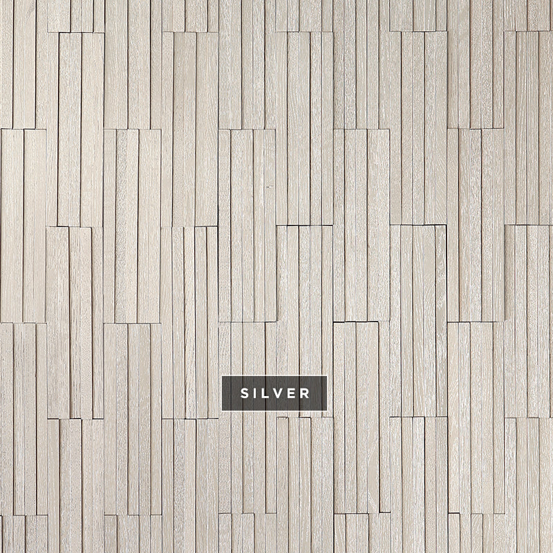 DuChateau - Parallels Wall Coverings - Silver