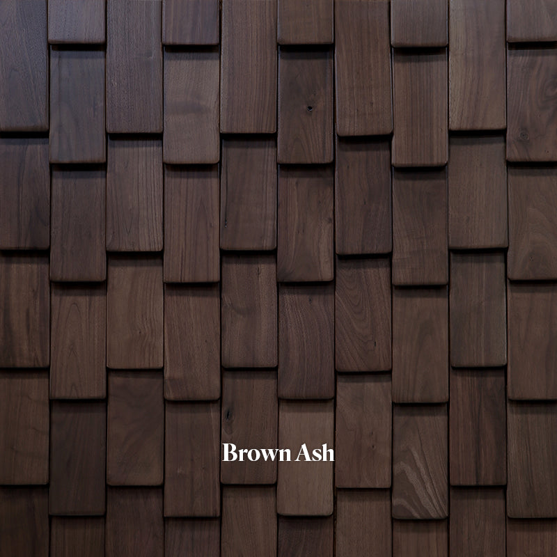DuChateau - Scale | Reckt Wall Coverings - Brown Ash