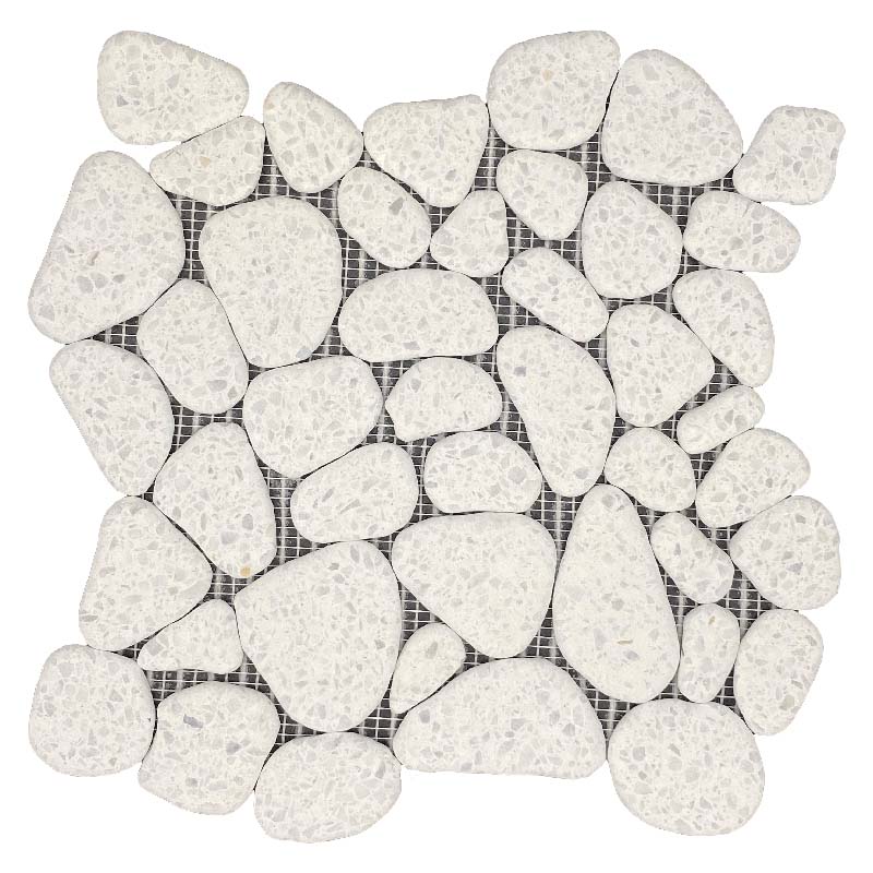 Maniscalco - Eco Rocks Series - 12" x 12" Terrazzo Mosaic - Crushed Crystal