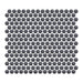 CommodiTile - Elements Pennyround Mosaic - Carbon