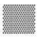 CommodiTile - Elements Pennyround Mosaic - Platinum