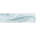 Bellagio Tile - Elegant Swirl 3" x 12" Subway Tile - Deepsea Current