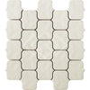 See Enzo Tile - Horizon Porcelain Mosaic Tile - Linen