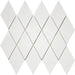 Enzo Tile - Thassos White Marble Mosaic Tile - Harlequin