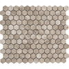 See Enzo Tile - Wooden Gray Marble Mosaic Tile - 1