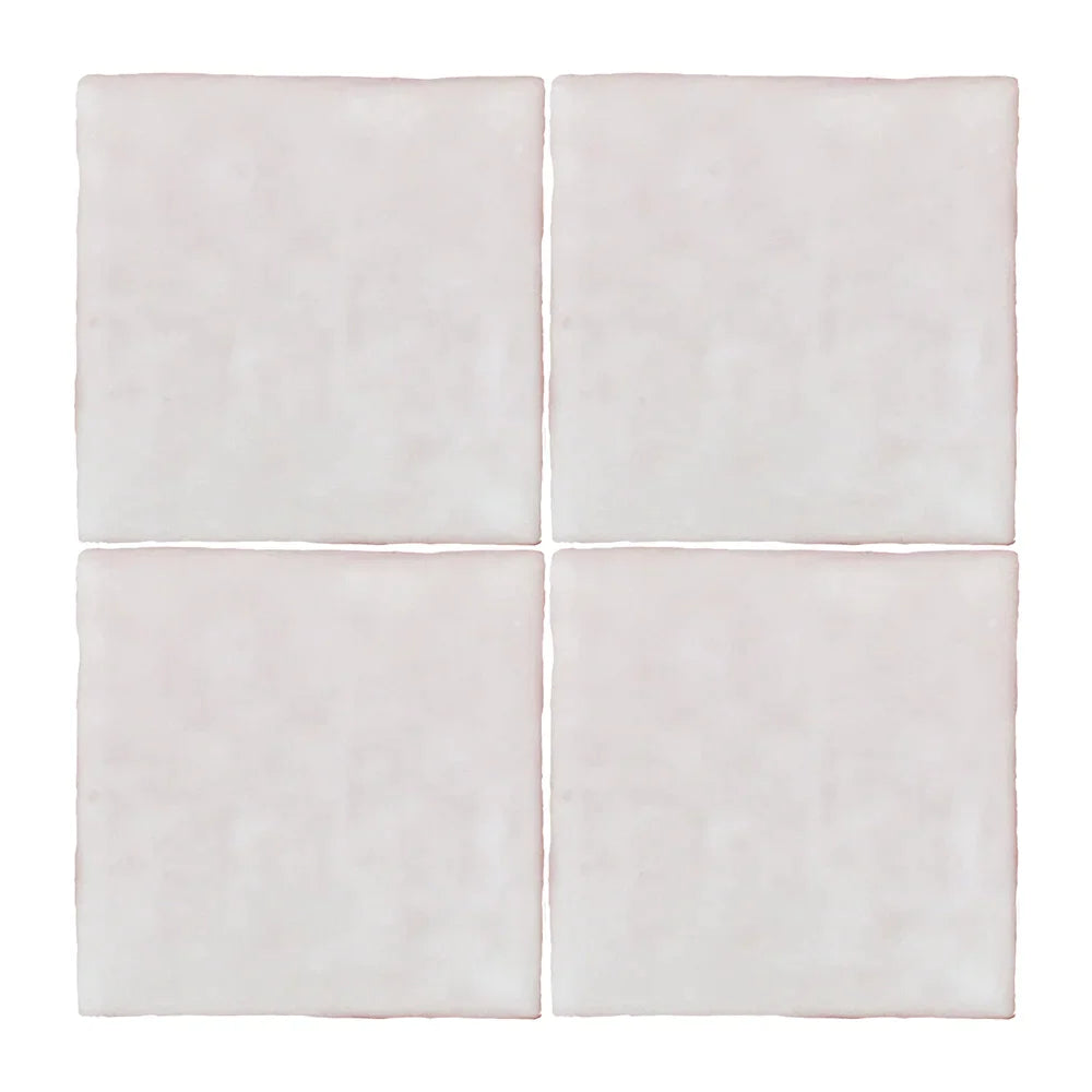 Lungarno - Melody 5 in. x 5 in. Undulated Wall Tile - Easton White