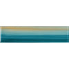 See Elysium - Amazon Turquoise 3 in. x 12 in. Glass Mosaic