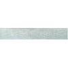 See Elysium - Aura Silver 4 in. x 24 in. Glass Tile