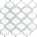 Elysium - Hulu Fancy White 9.75 in. x 9.75 in. Porcelain Mosaic