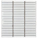 Elysium - Hulu White Band 11 in. x 11.5 in. Porcelain Mosaic