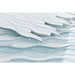 Elysium - Water 11.5 in. x 12.5 in. Glass Mosaic - Iris