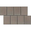 See Emser Tile - Cuadro - 9 in. x 14 in. Glazed Porcelain Mosaic - Fawn