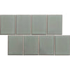 See Emser Tile - Cuadro - 9 in. x 14 in. Glazed Porcelain Mosaic - Gray