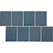 Emser Tile - Cuadro - 9 in. x 14 in. Glazed Porcelain Mosaic - Royal