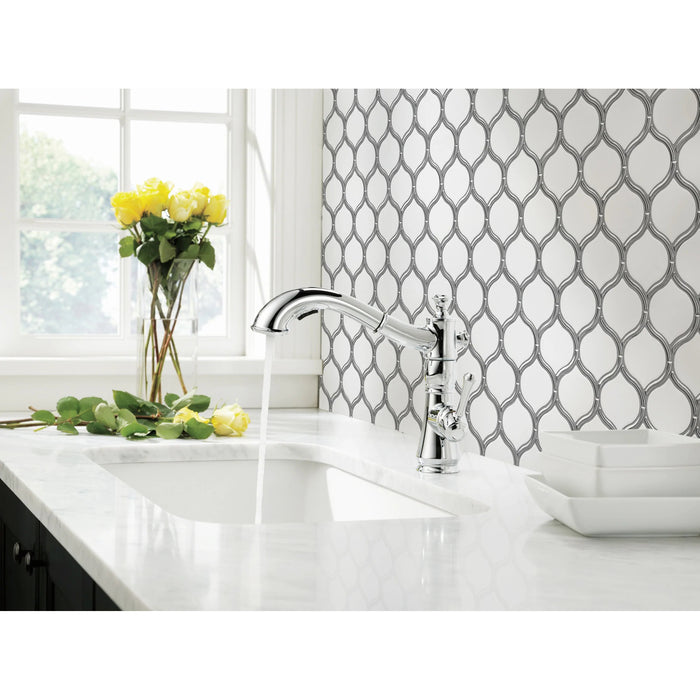 Emser Tile - Diva 10 in. x 12 in. Glazed Ceramic Mosaic - Poseidon Room Scene