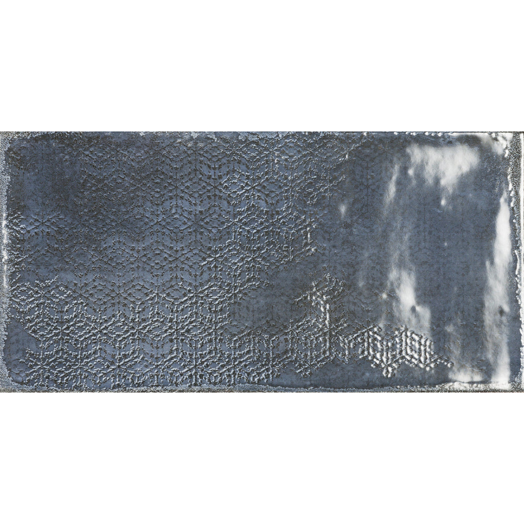エマル6　ルルピーサマ Emser Tile - Exhale 6 in. x 12 in. Glazed Porcelain Tile - Azul