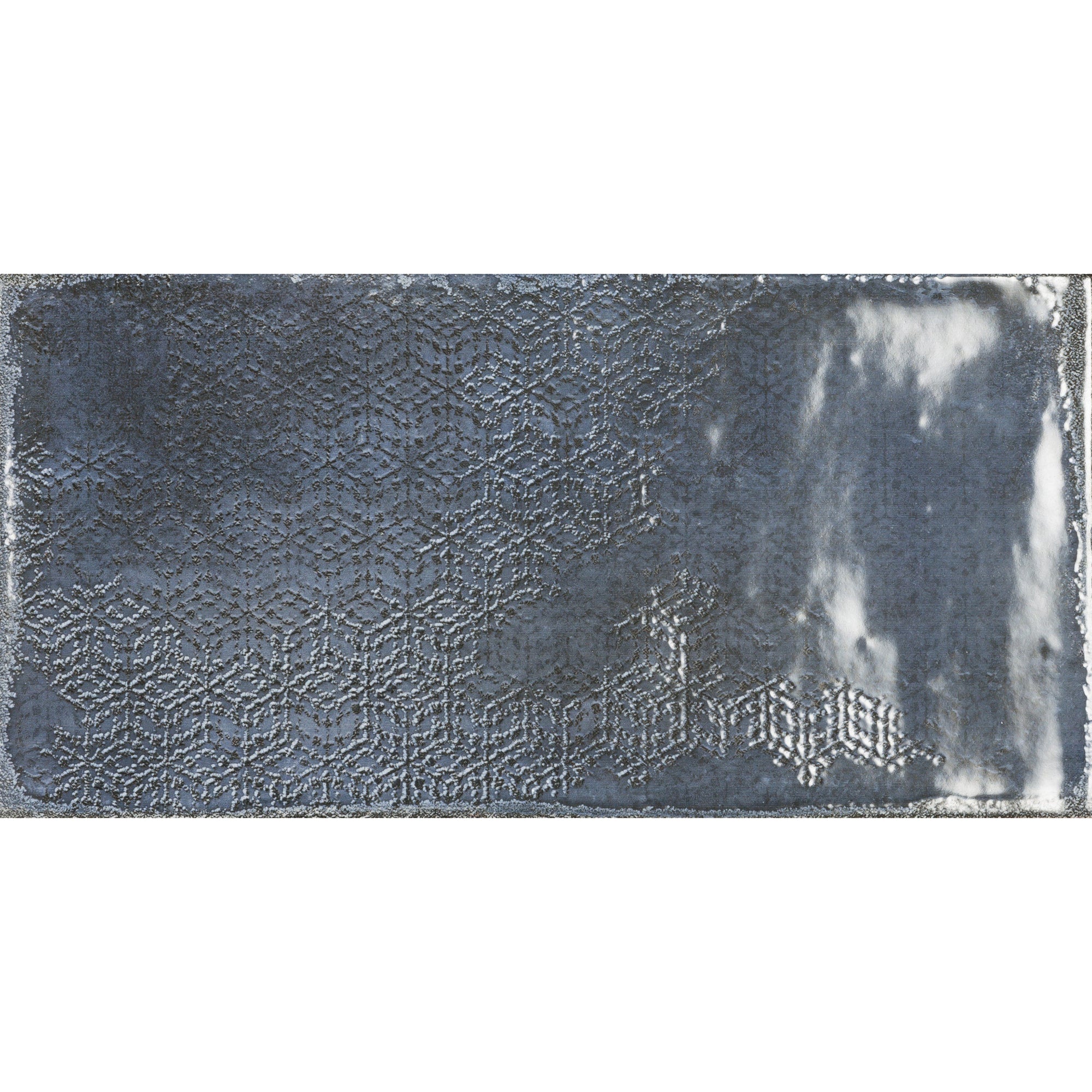 Emser Tile - Exhale 6 in. x 12 in. Glazed Porcelain Tile - Azul