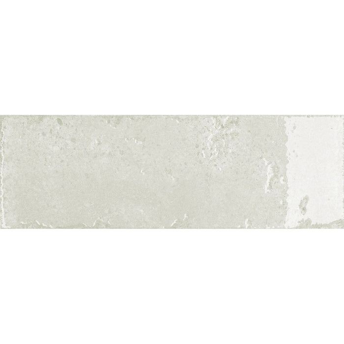 Emser Tile - Inhale 4 in. x 12 in. Glazed Porcelain Tile - Blanco