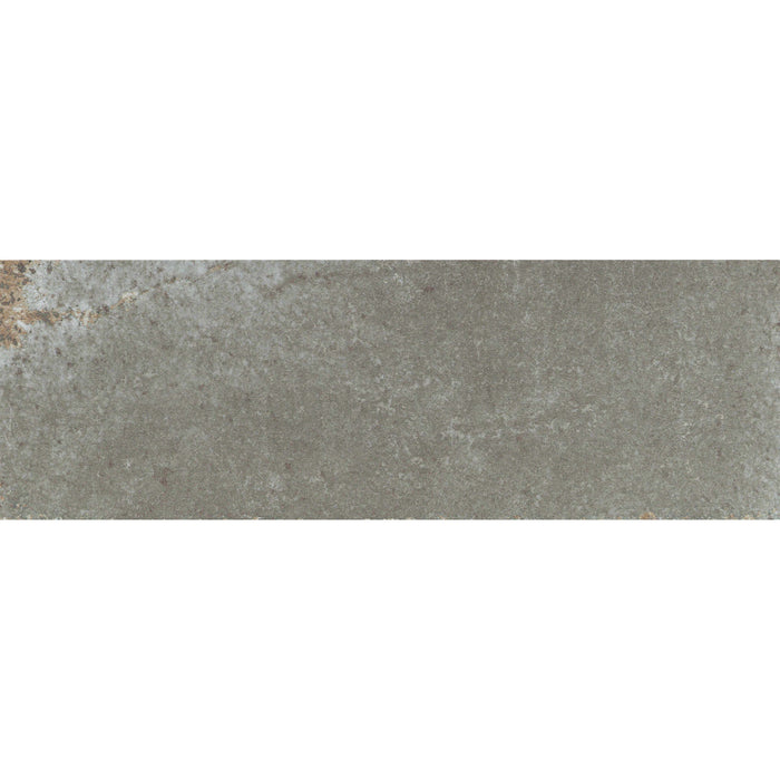 Emser Tile - Inhale 4 in. x 12 in. Glazed Porcelain Tile - Gris