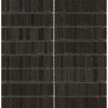 See Emser Tile - Newtro 1 in. x 6 in. Glazed Ceramic Mosaic - Black
