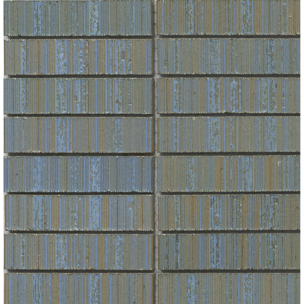Emser Tile - Newtro 1 in. x 6 in. Glazed Ceramic Mosaic - Ocean