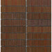Emser Tile - Newtro 1 in. x 6 in. Glazed Ceramic Mosaic - Red