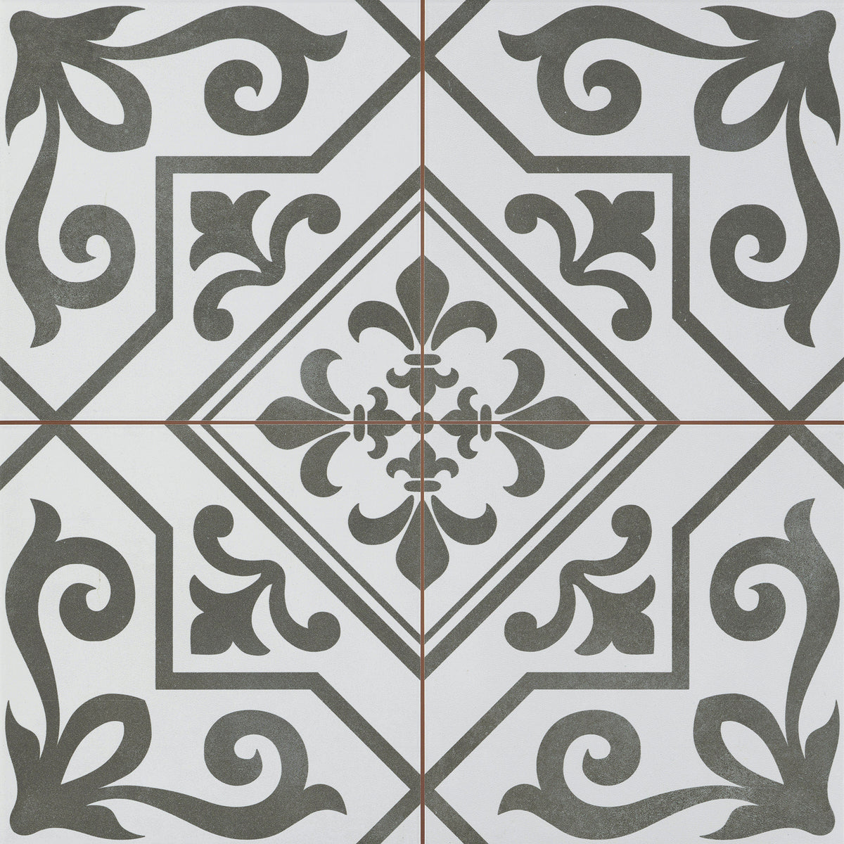 Emser Tile - Nostalgia 18 in. x 18 in. Glazed Ceramic Tile - Epic