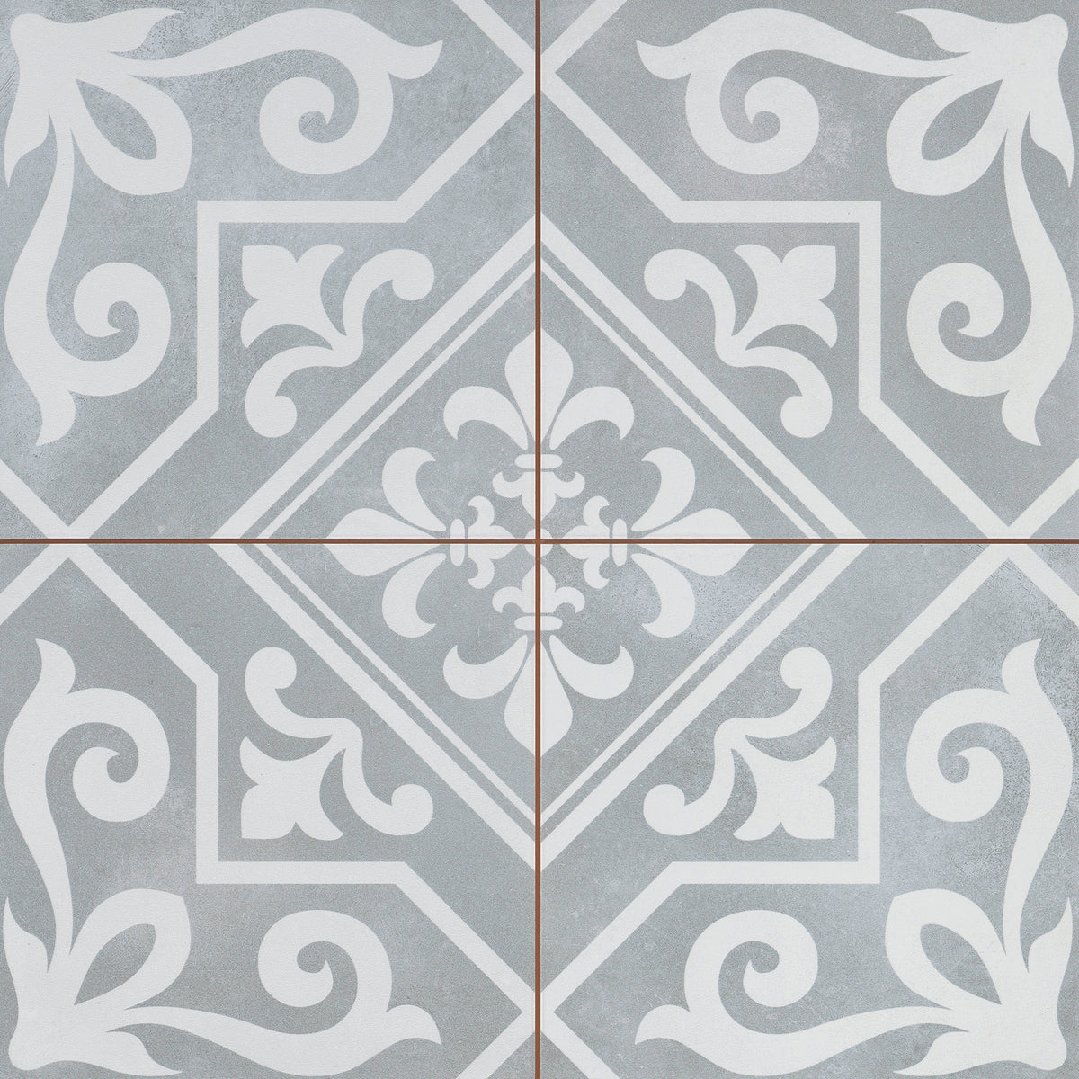 Emser Tile - Nostalgia 18 in. x 18 in. Glazed Ceramic Tile - Legend