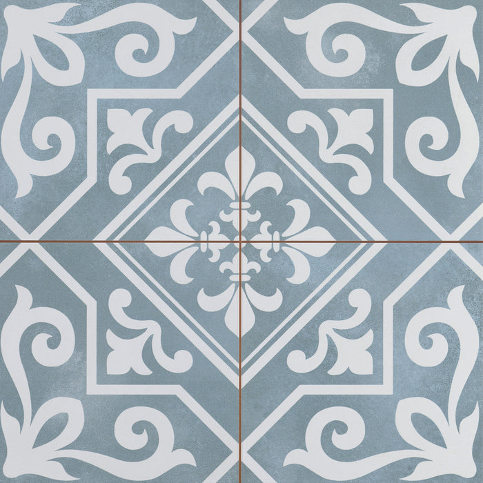 Emser Tile - Nostalgia 18 in. x 18 in. Glazed Ceramic Tile - Novel