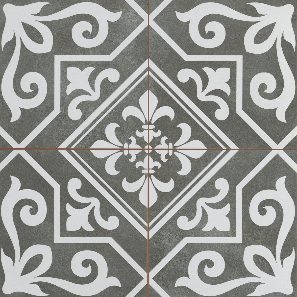 Emser Tile - Nostalgia 18 in. x 18 in. Glazed Ceramic Tile - Saga