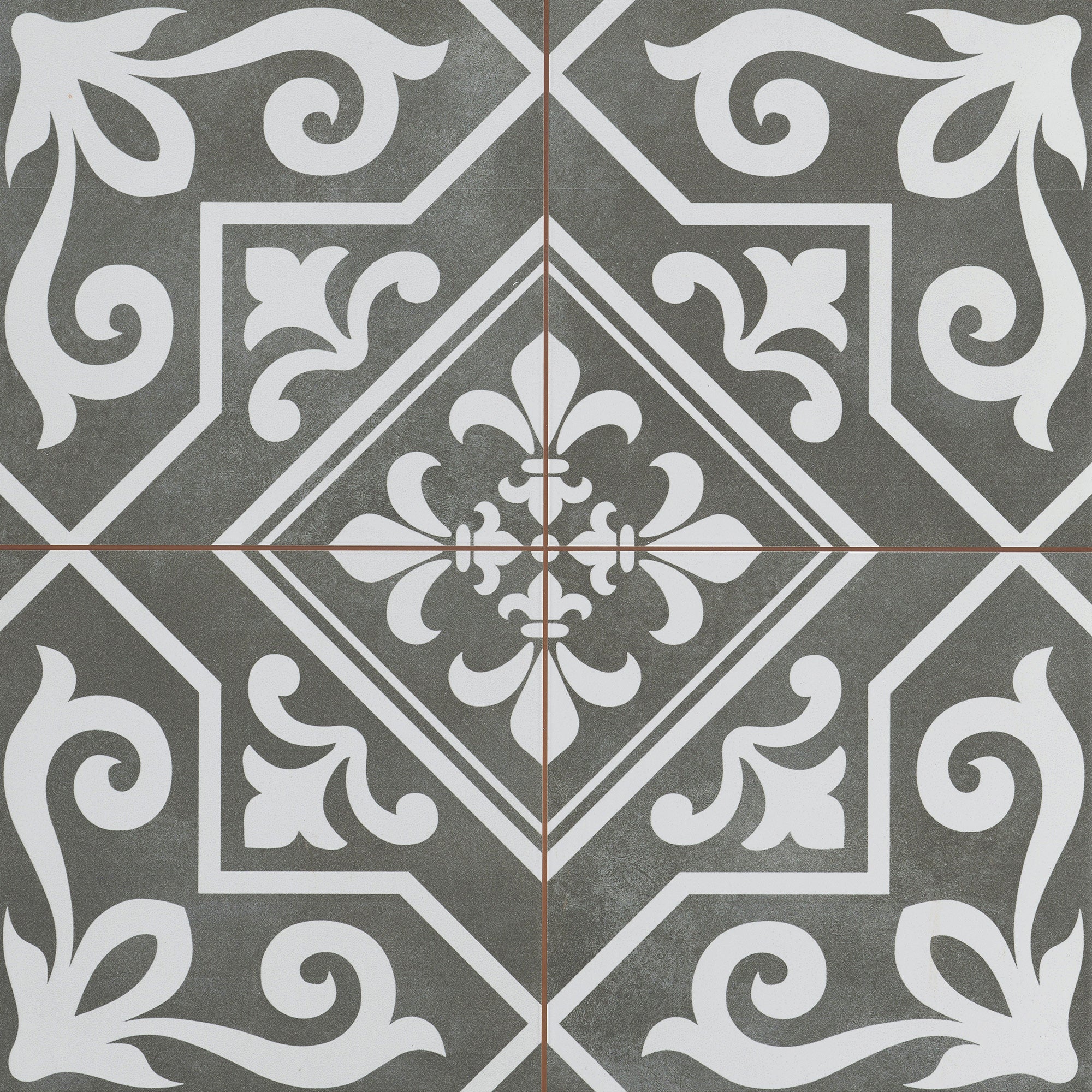 Emser Tile - Nostalgia 18 in. x 18 in. Glazed Ceramic Tile - Saga