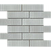 Emser Tile - Ornami - 2 in. x 6 in. Glazed Ceramic Mosaic - Foil