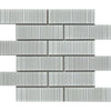 See Emser Tile - Ornami - 2 in. x 6 in. Glazed Ceramic Mosaic - Foil