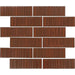 Emser Tile - Ornami - 2 in. x 6 in. Glazed Ceramic Mosaic - Seni