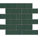 Emser Tile - Ornami - 2 in. x 6 in. Glazed Ceramic Mosaic - Tant