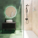 Emser Tile - Passion 9" x 9" Wall Tile - Verde Matte Installed