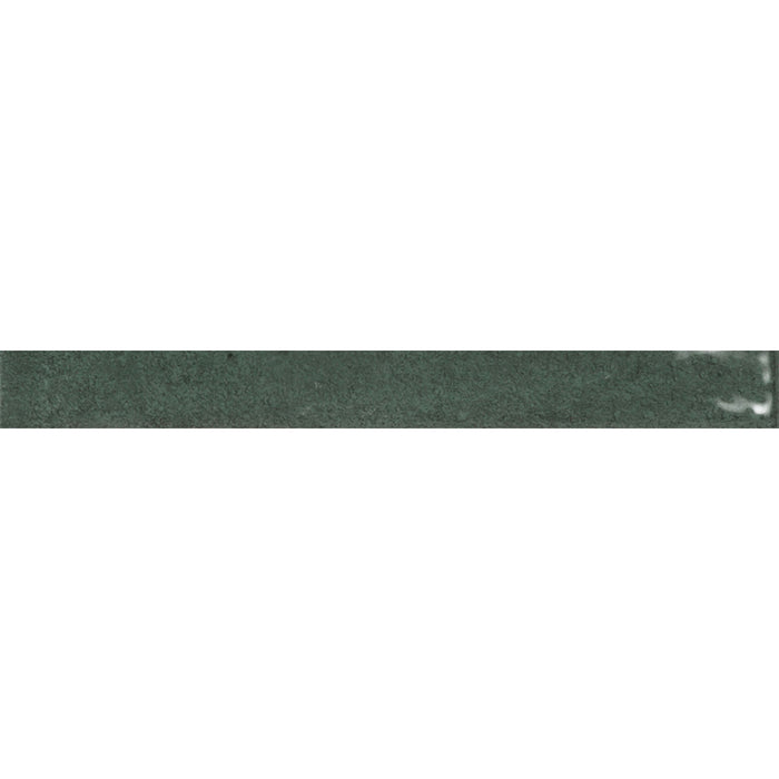 Emser Tile - Passion .5" x 8" Jolly Trim Tile - Verde
