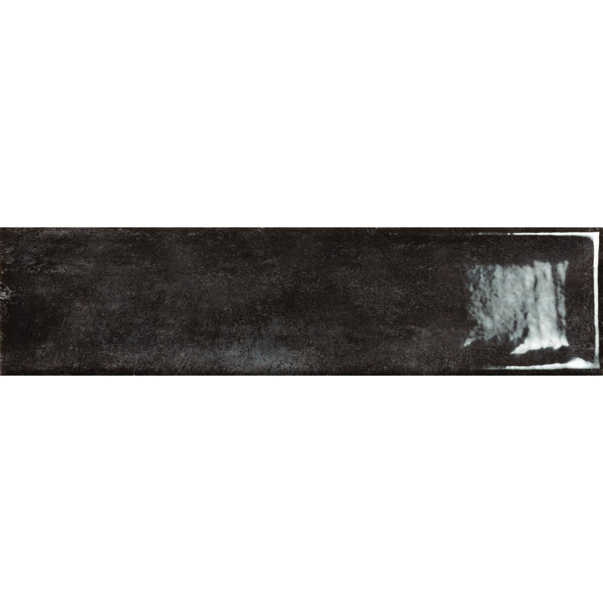 Emser Tile - Raku 3&quot; x 12&quot; Wall Tile - Charcoal