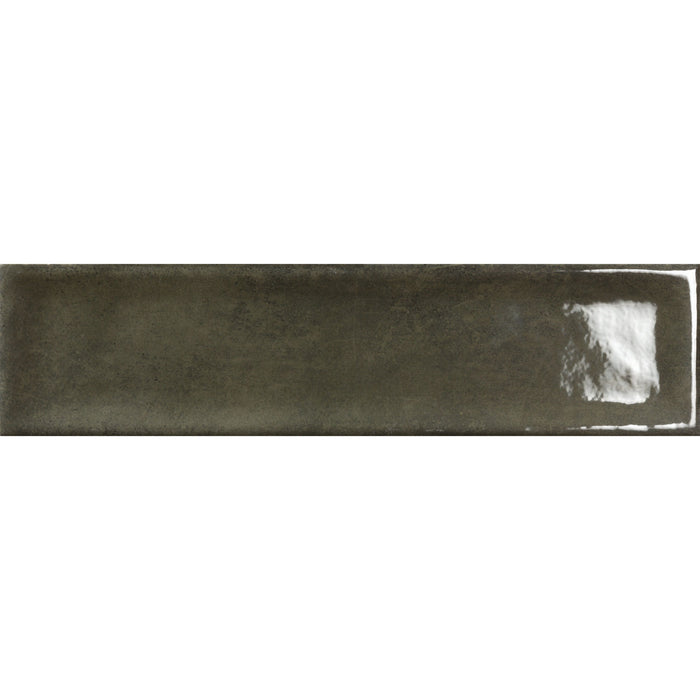 Emser Tile - Raku 3" x 12" Wall Tile - Olive
