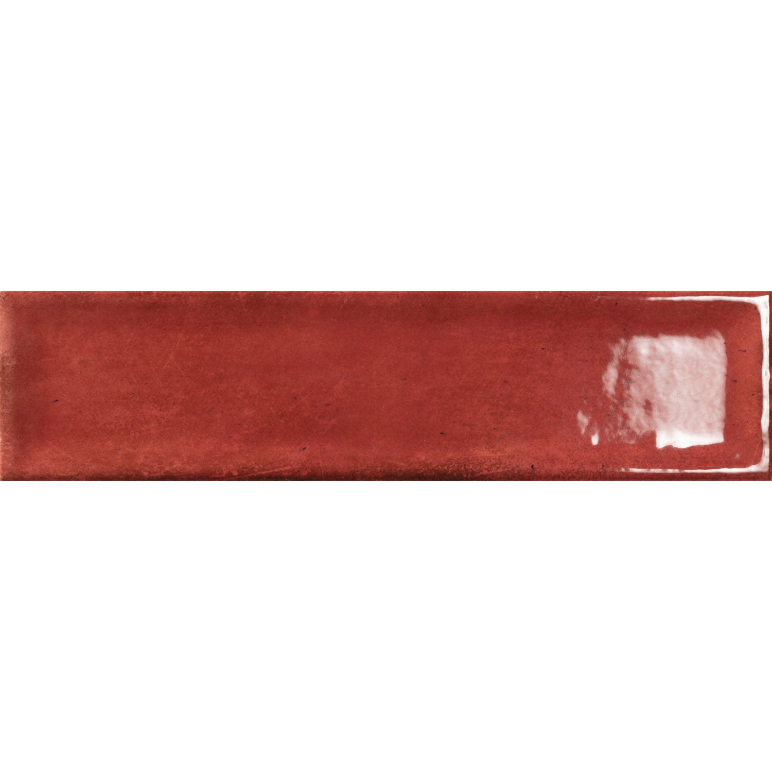 Emser Tile - Raku 3" x 12" Wall Tile - Ruby