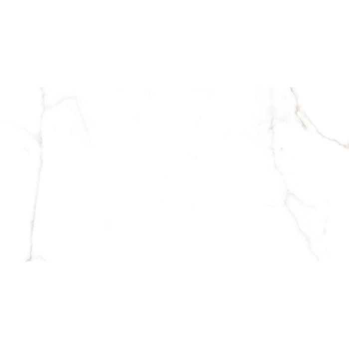 Emser Tile - Sculpture 12" x 24" Glazed Porcelain Tile - White