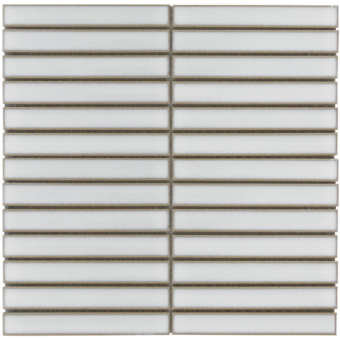 Emser Tile - Souvenir - 1 in. x 6 in. Glazed Porcelain Mosaic - Belem