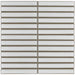 Emser Tile - Souvenir - 1 in. x 6 in. Glazed Porcelain Mosaic - Belem