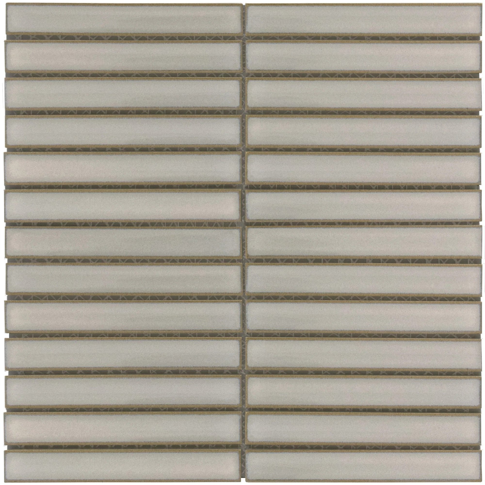 Emser Tile - Souvenir - 1 in. x 6 in. Glazed Porcelain Mosaic - Faro