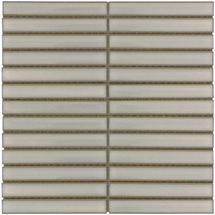 Emser Tile - Souvenir - 1 in. x 6 in. Glazed Porcelain Mosaic - Faro