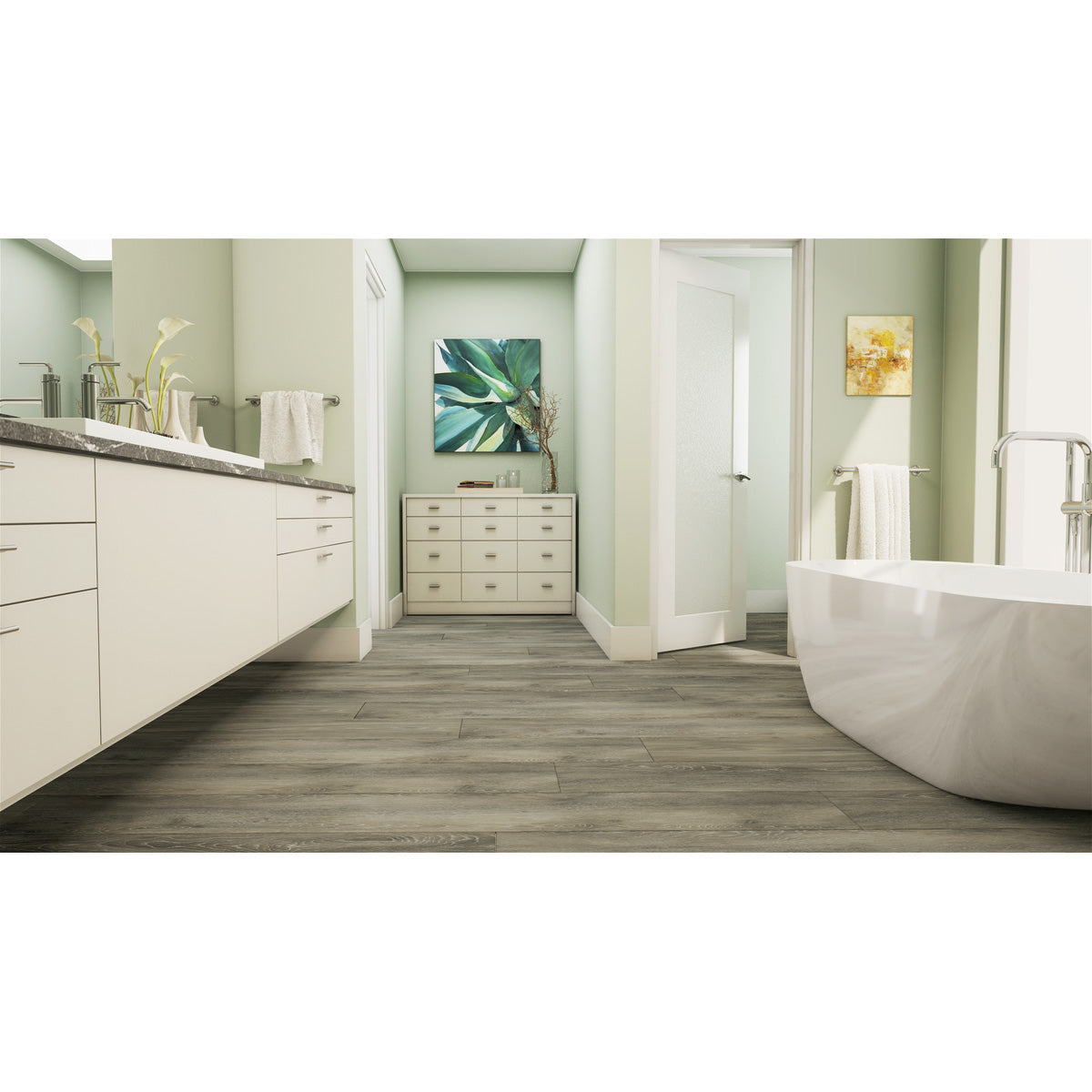 Engineered Floors - Triumph Collection - Bella Sera - 9 in. x 72 in. - Tuscany Room Scene