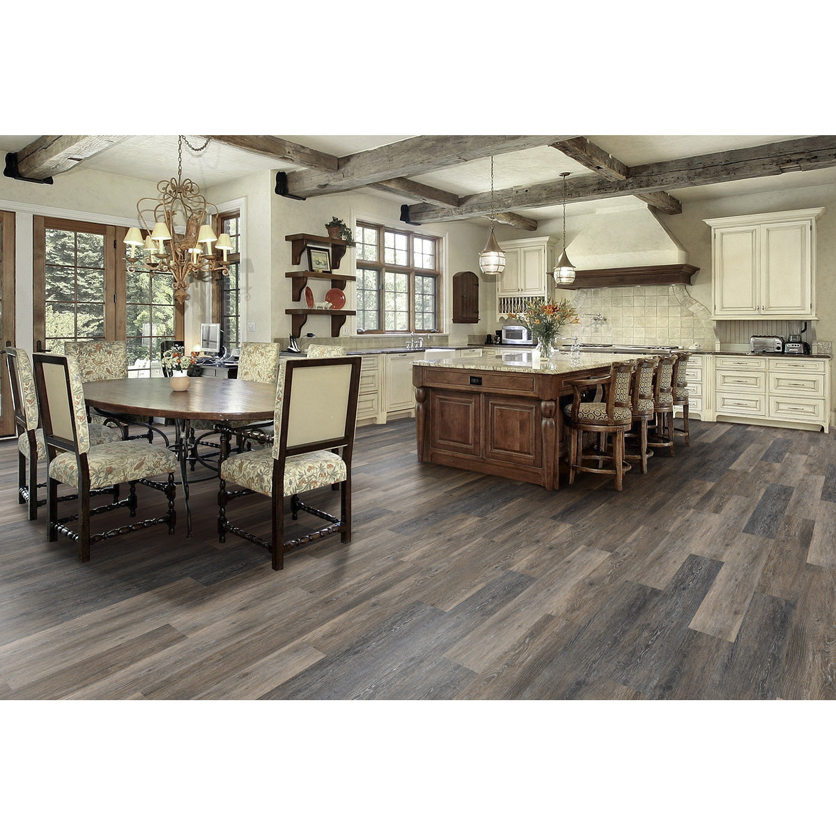 Engineered Floors - Triumph Collection - Renewal - 7 in. x 48 in. - Mesa Verde Installed