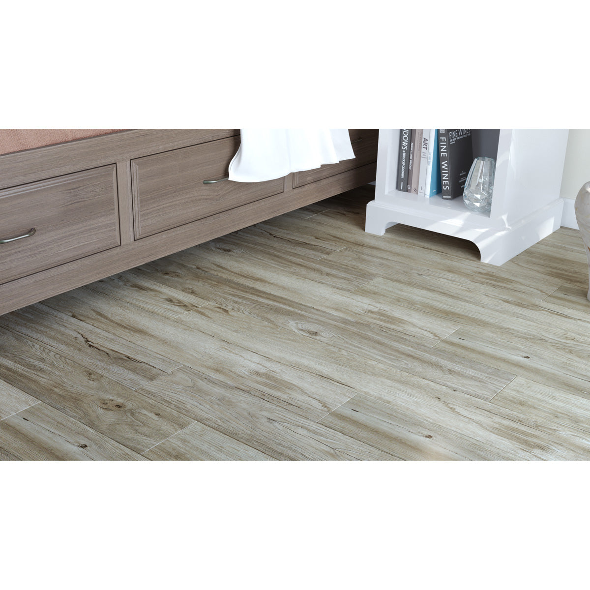 Engineered Floors - Triumph Collection - The New Standard II - 6 in. x 48 in. - Paradise Bedroom Install
