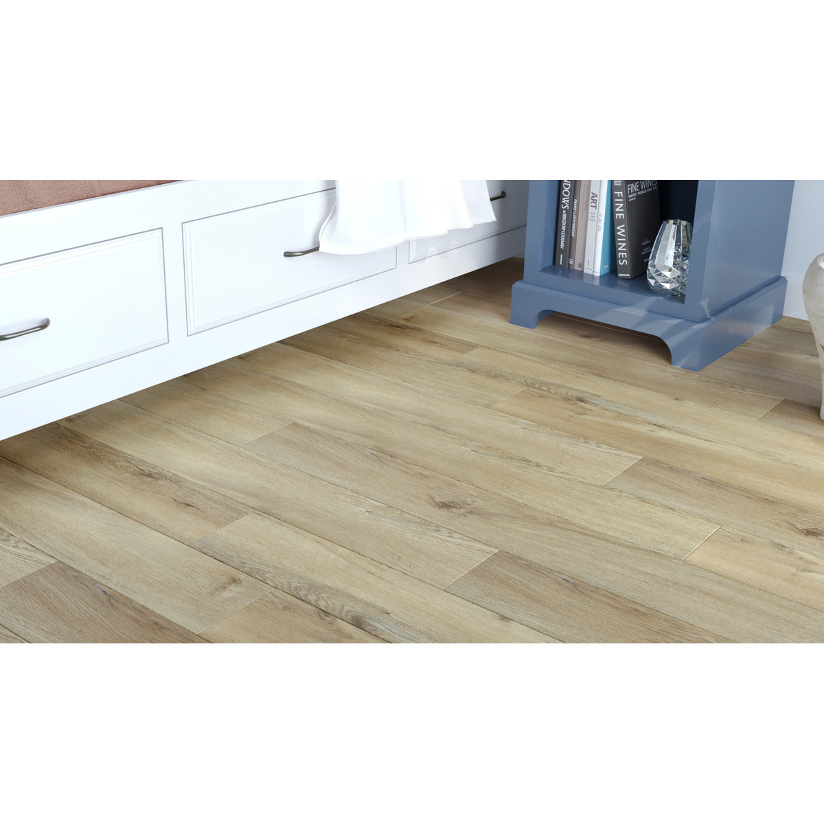 Engineered Floors - Triumph Collection - The New Standard II - 6 in. x 48 in. - Key Largo Bedroom Install